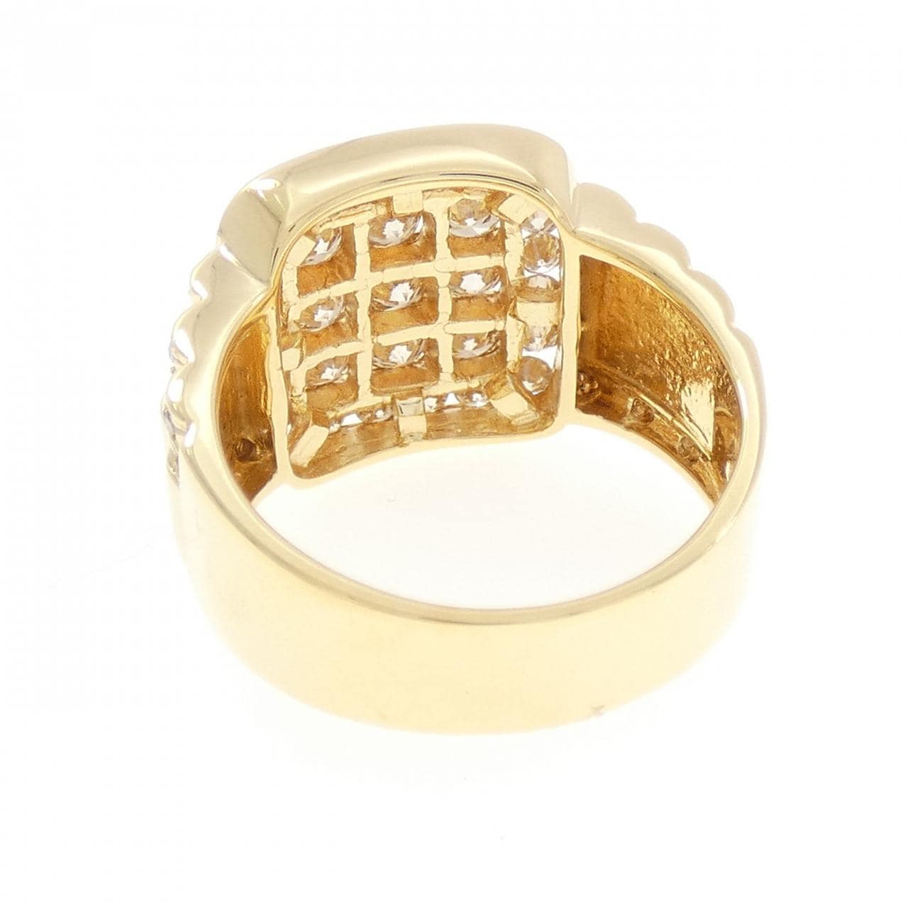 K18YG ダイヤモンド リング 1.96CT