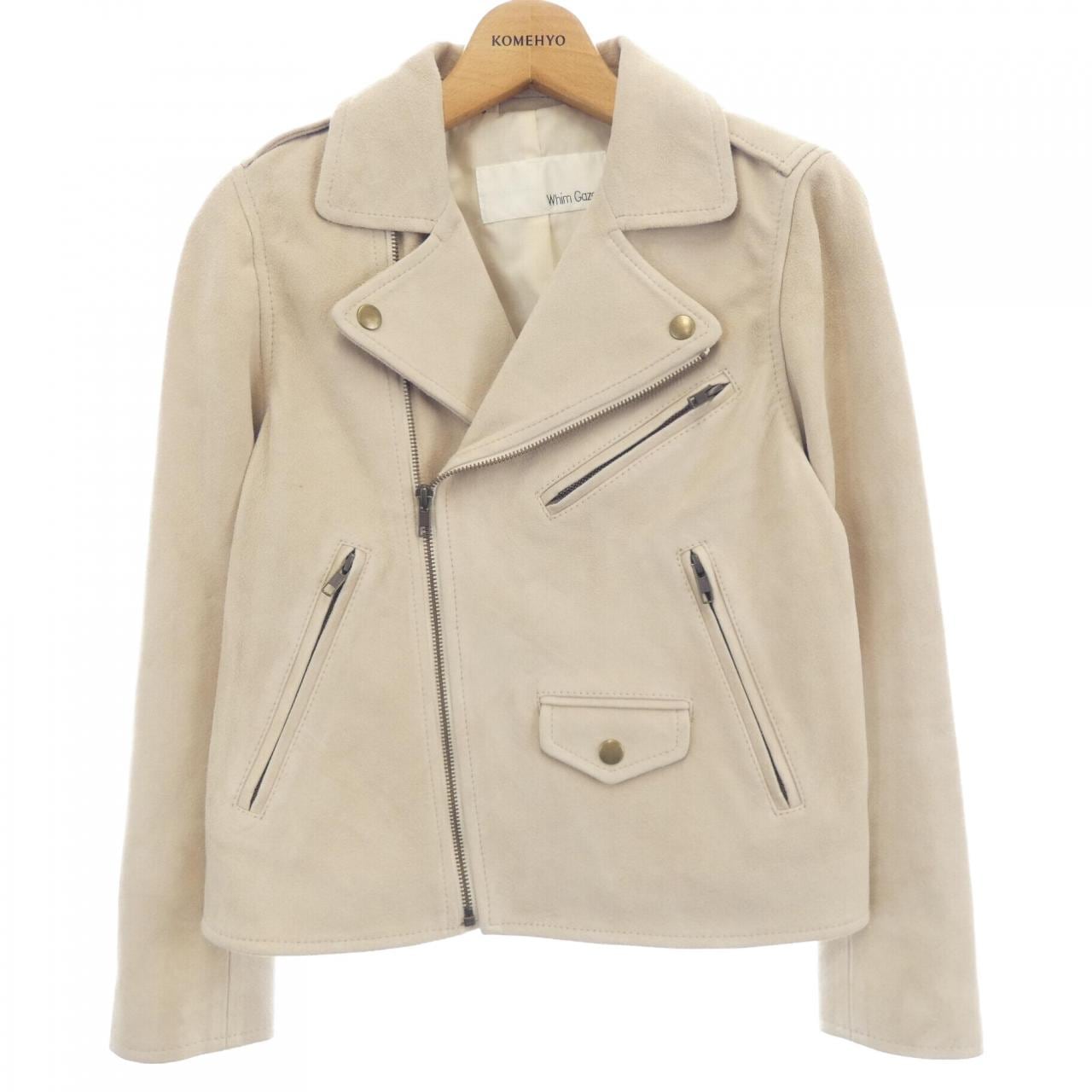 ウィムガゼット WHIM GAZETTE レザーライダースジャケット