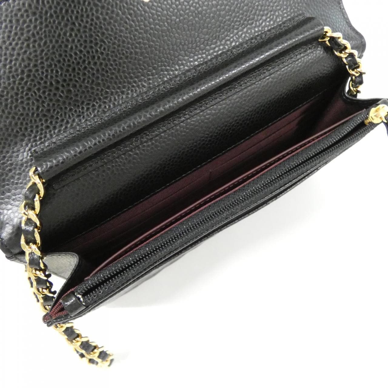 シャネル タイムレスクラシック ライン 33814 チェーンウォレット