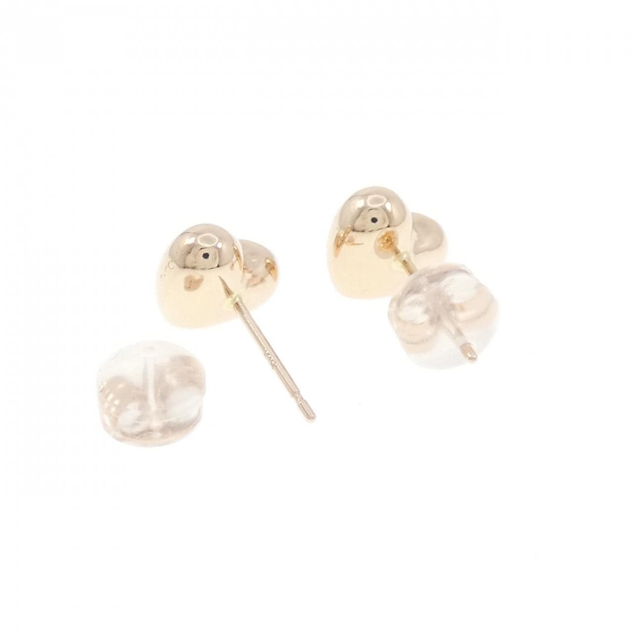 【新品】K18PG ハート ピアス