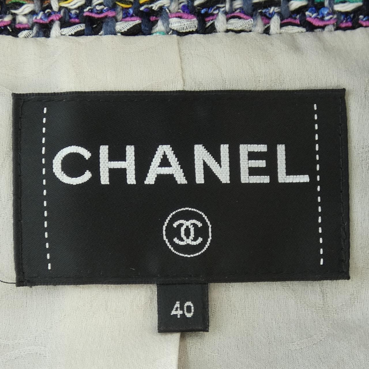 シャネル CHANEL ノーカラージャケット