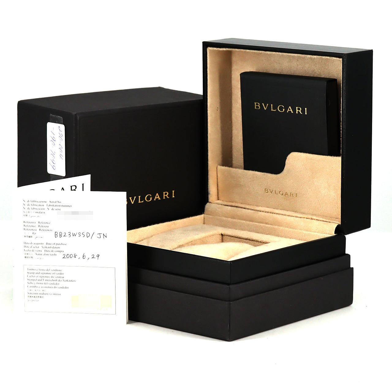 ブルガリ ブルガリブルガリ BB23SS/BB23WSSD/JN SS クォーツ