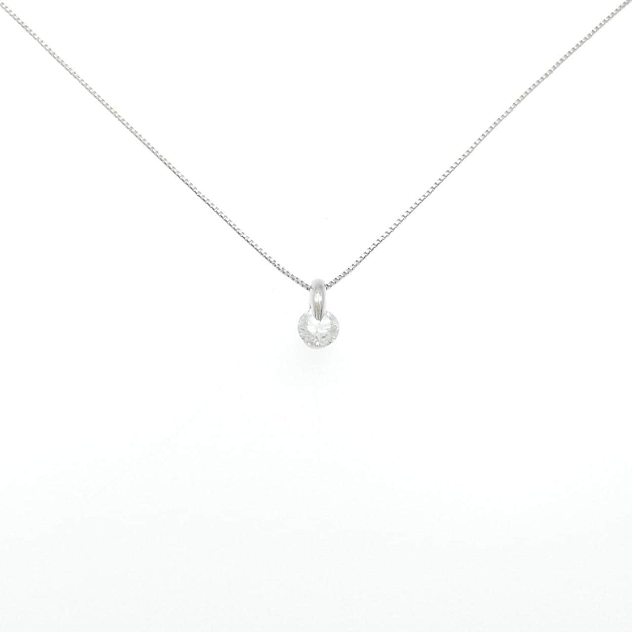 PT900/PT850 ダイヤモンド ネックレス 0.336CT