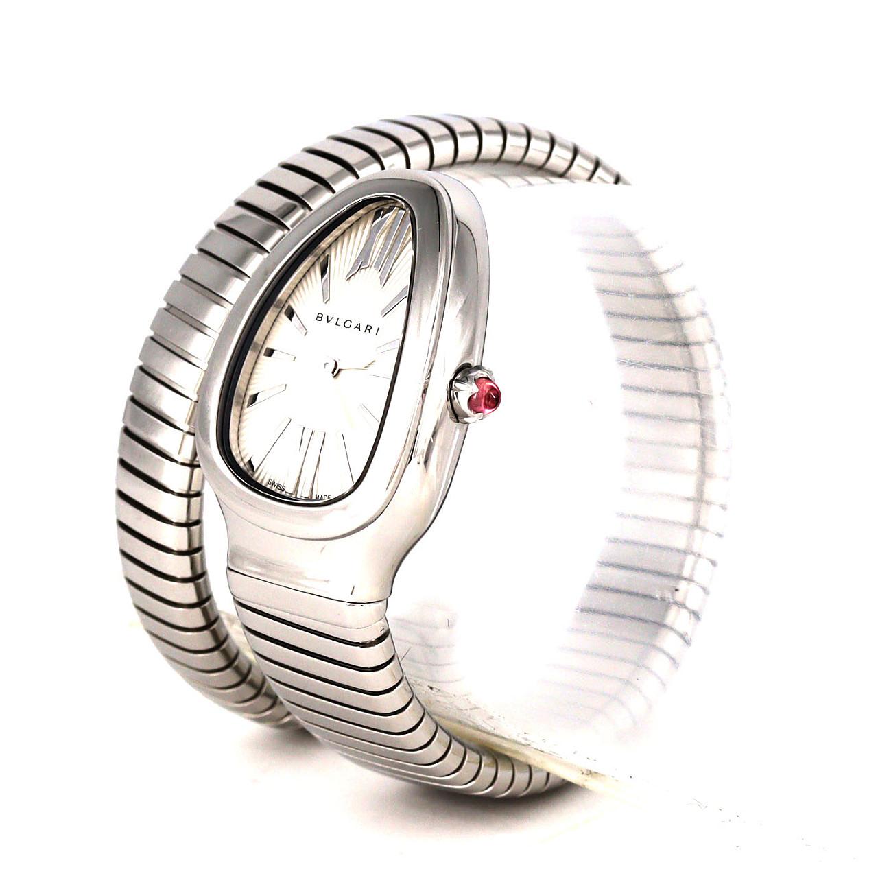 ブルガリ セルペンティトゥボガス Sサイズ SP35S/SP35C6SS.1T/101817 SS クォーツ