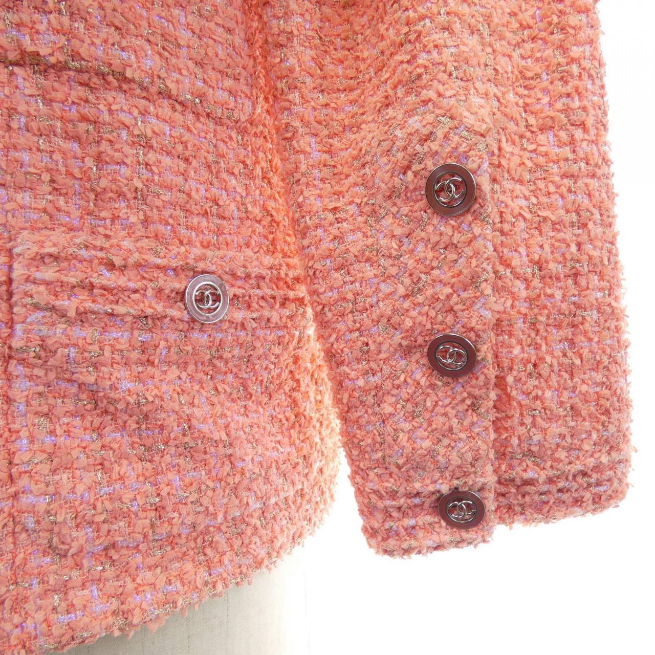 シャネル CHANEL P63284V48654 20P ノーカラージャケット