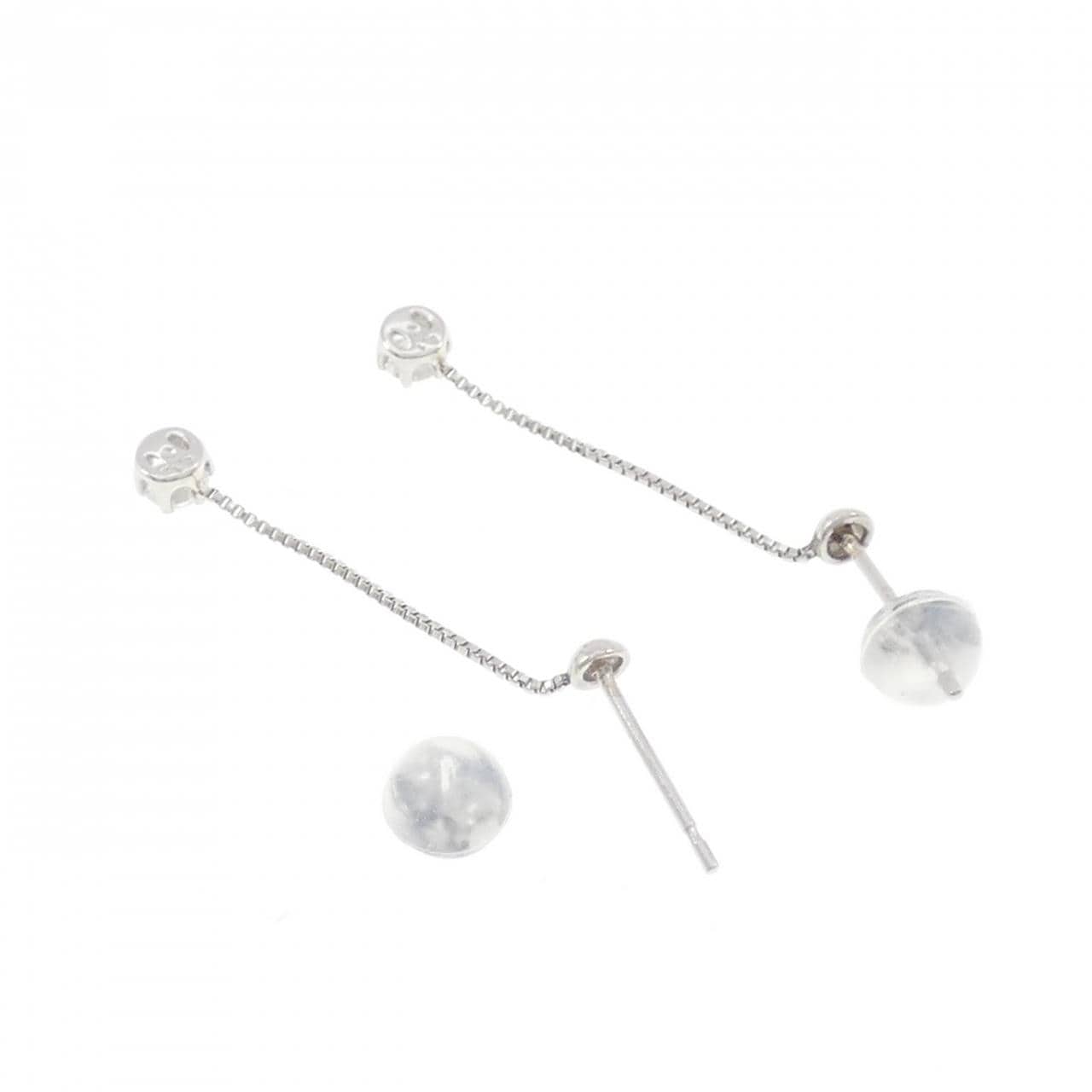 PT900鑽石耳環0.2克拉