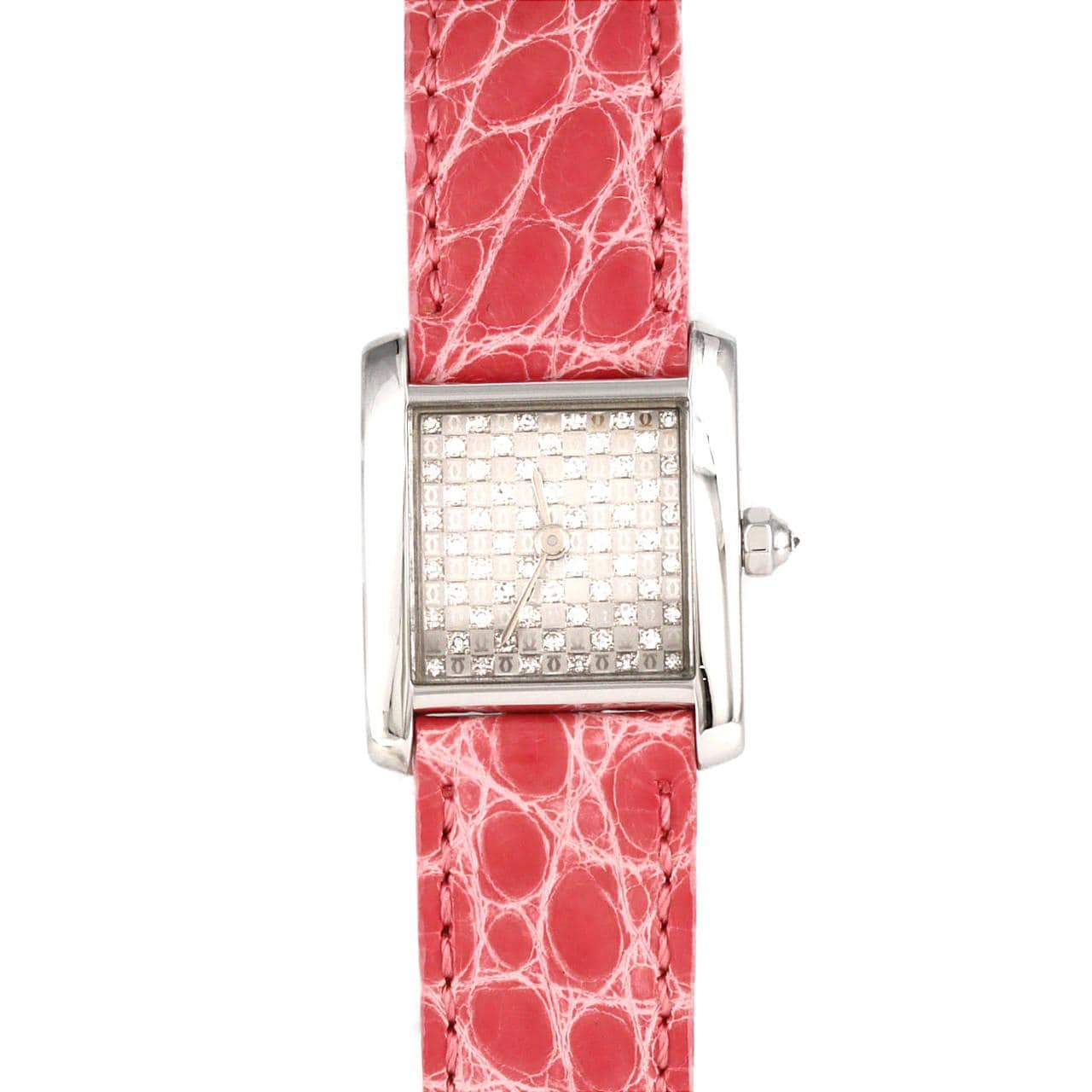 カルティエ タンクフランセーズSM WG WE102631 WG クォーツ