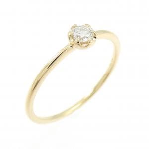 K18YG ダイヤモンド リング 0.10CT