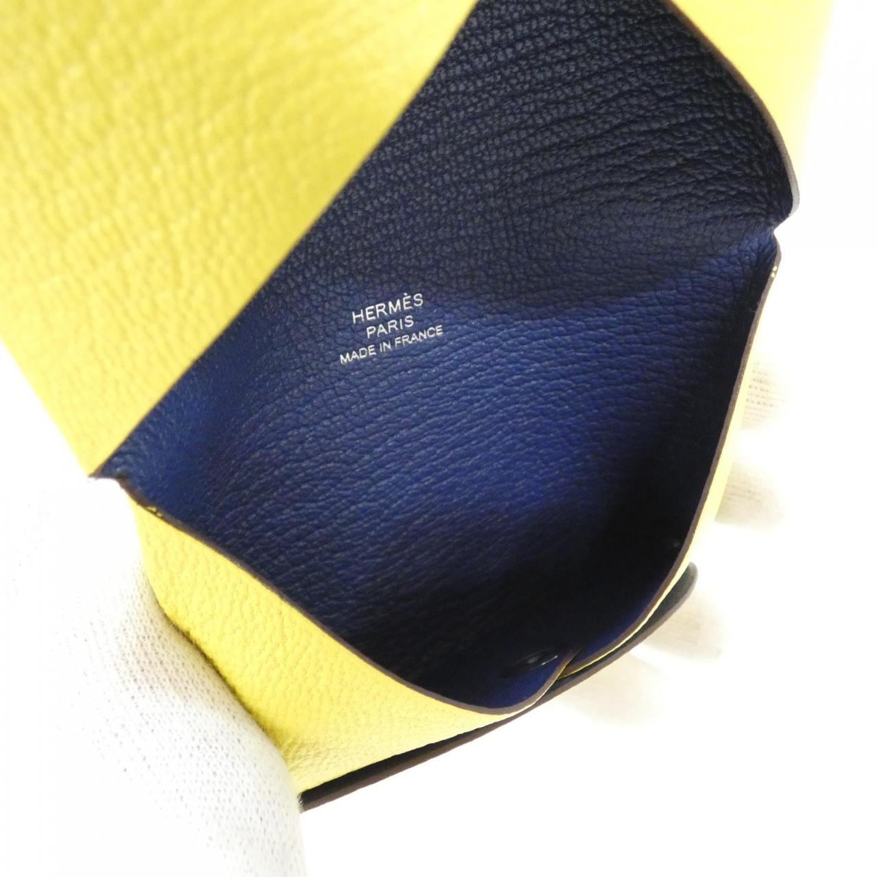 【未使用品】エルメス カルヴィ ヴェルソ 078476CK カードケース