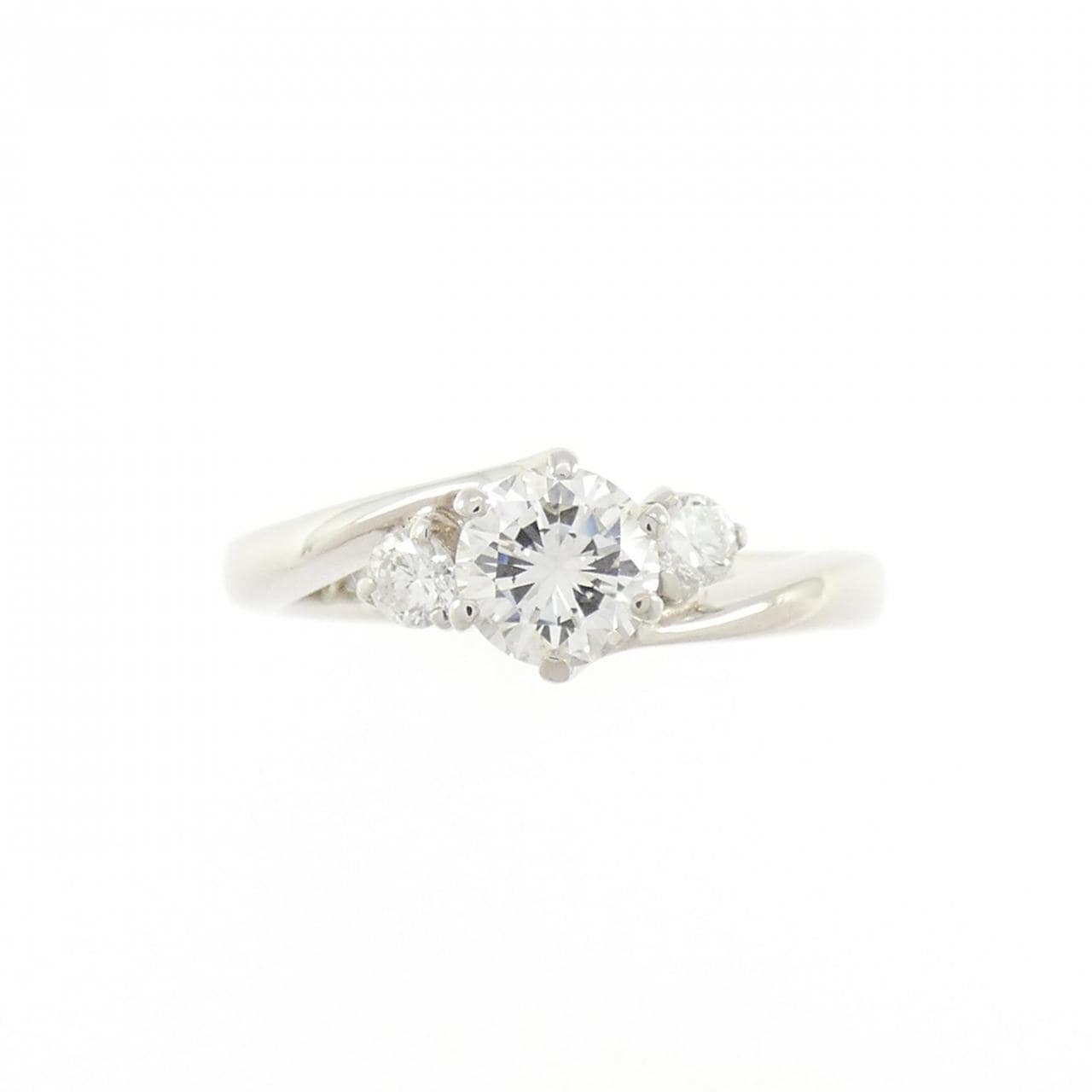 PT900 ダイヤモンド リング 0.493CT I VS2 Good