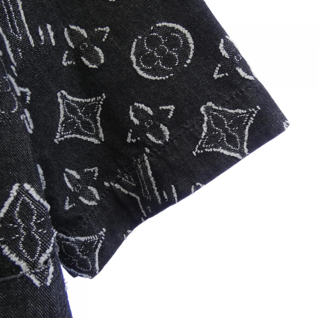 ルイヴィトン LOUIS VUITTON モノグラムショートスリーブシャンブレーシャツ HPS73WARS S／Sシャツ
