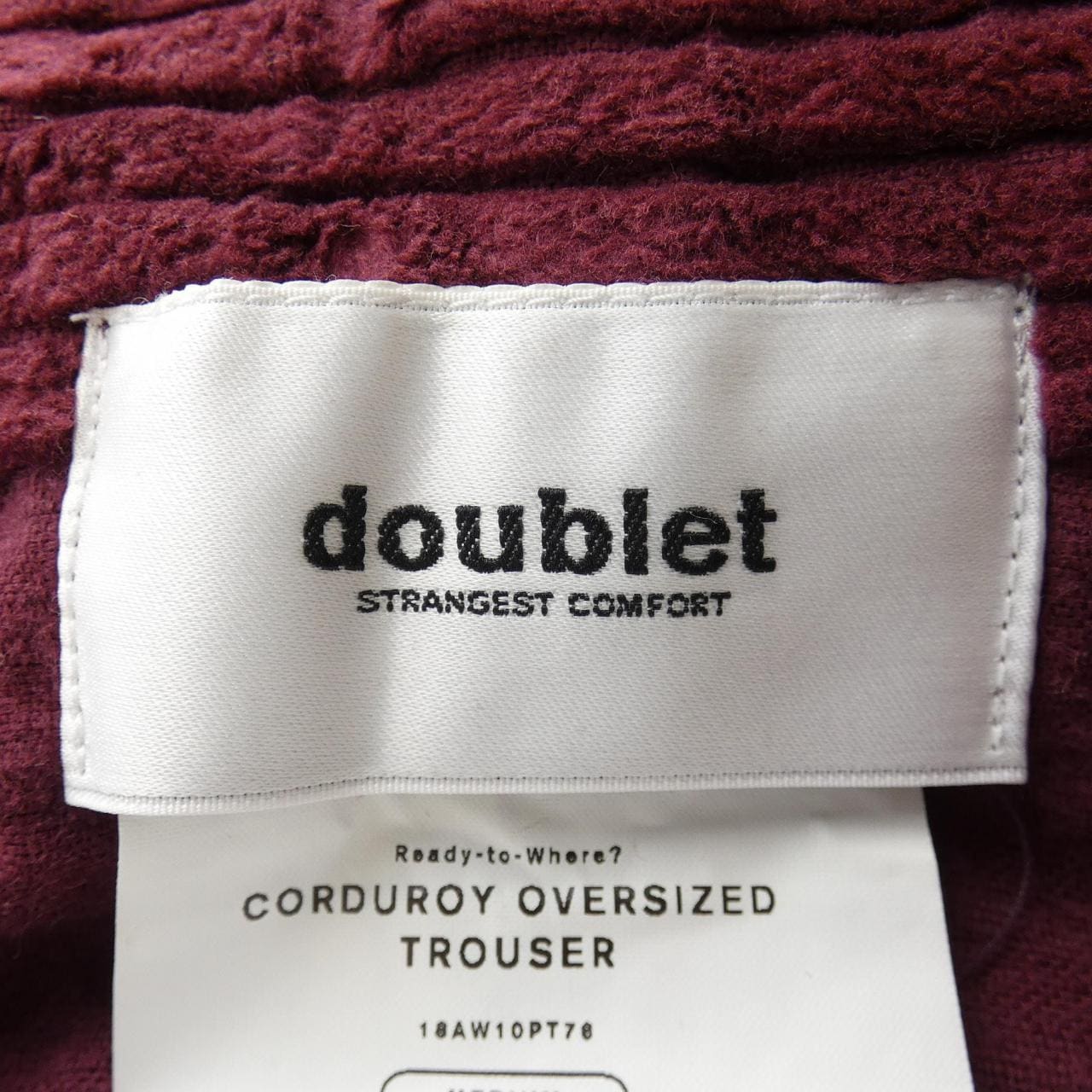 ダブレット Doublet パンツ