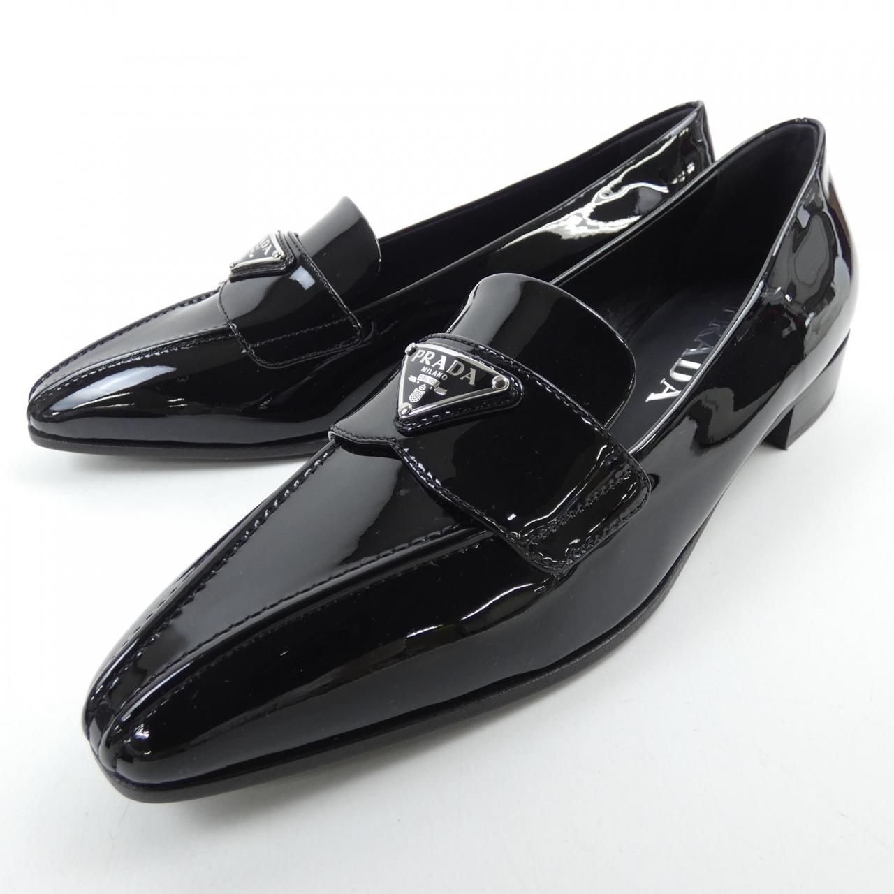 Prada PRADA三角LOGO 1D193N鞋