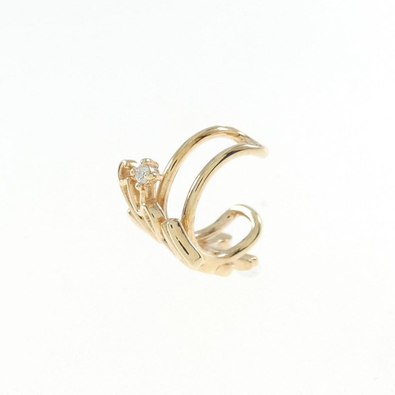 Ete Diamond ear cuff one ear