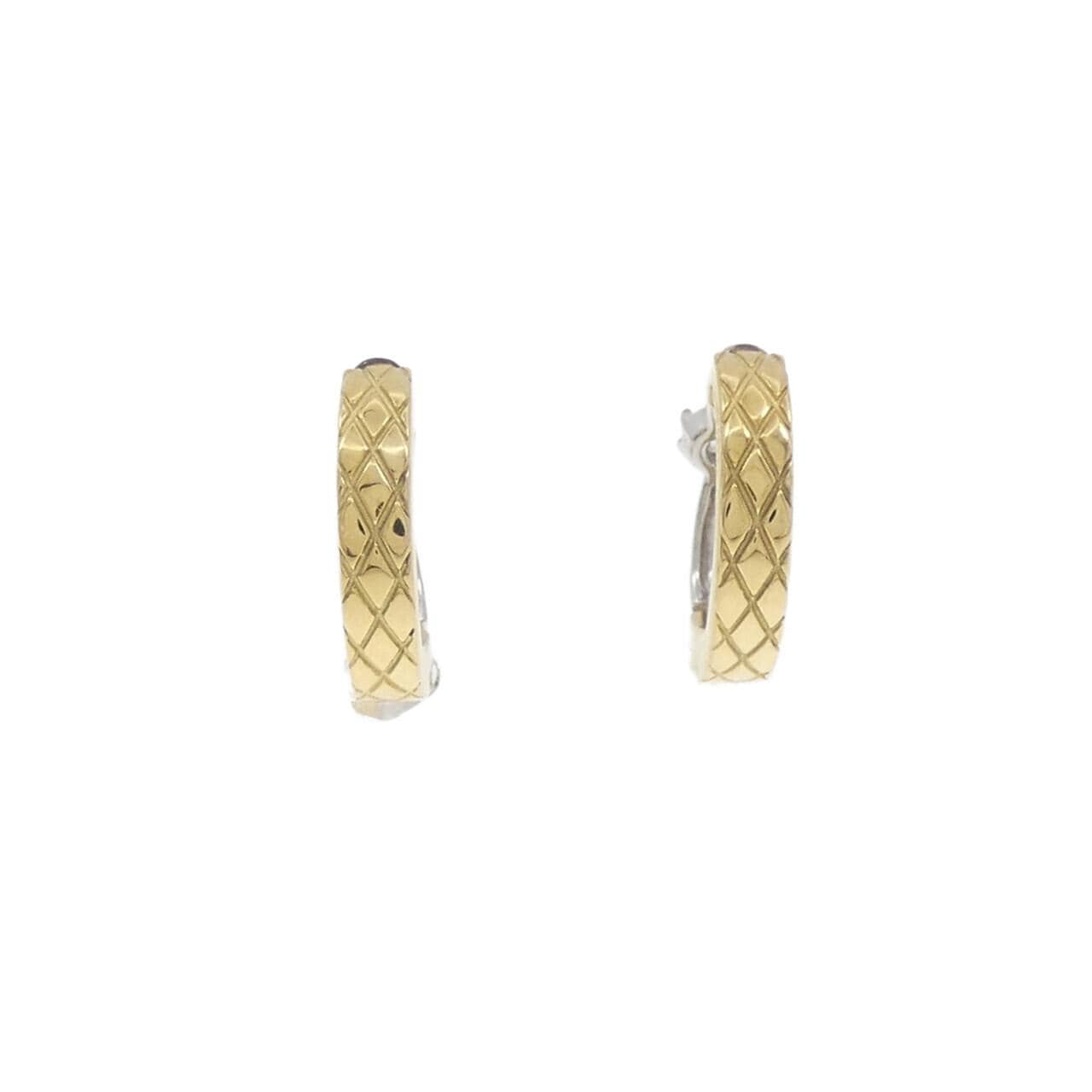 K18YG/K14WG ダイヤモンド イヤリング 0.06CT