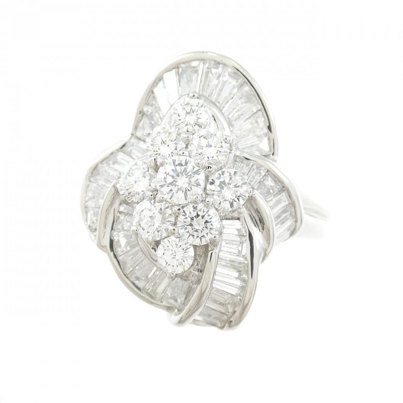 PT900 ダイヤモンド リング 0.74CT