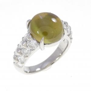 PT900 クリソベリルキャッツアイ リング 5.99CT