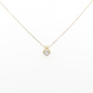 K18YG ダイヤモンド ネックレス 0.207CT