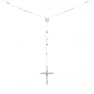 ルジアダ K18WG クロス ネックレス