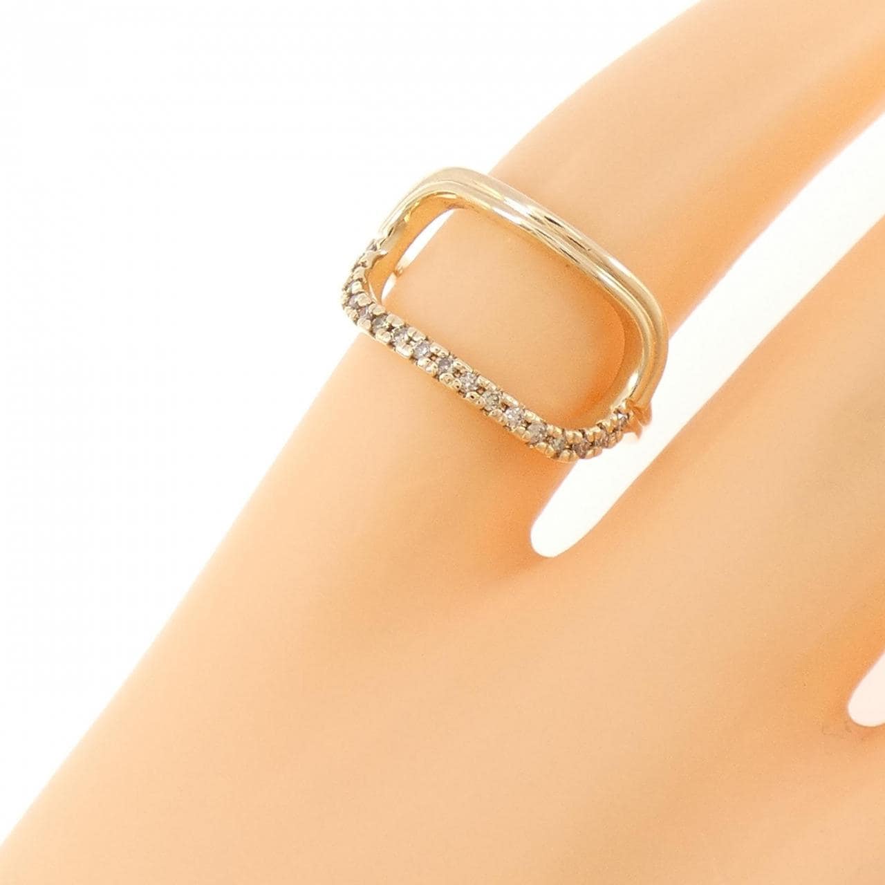 ヒロタカ ベルーガ ピンキーリング 0.08CT