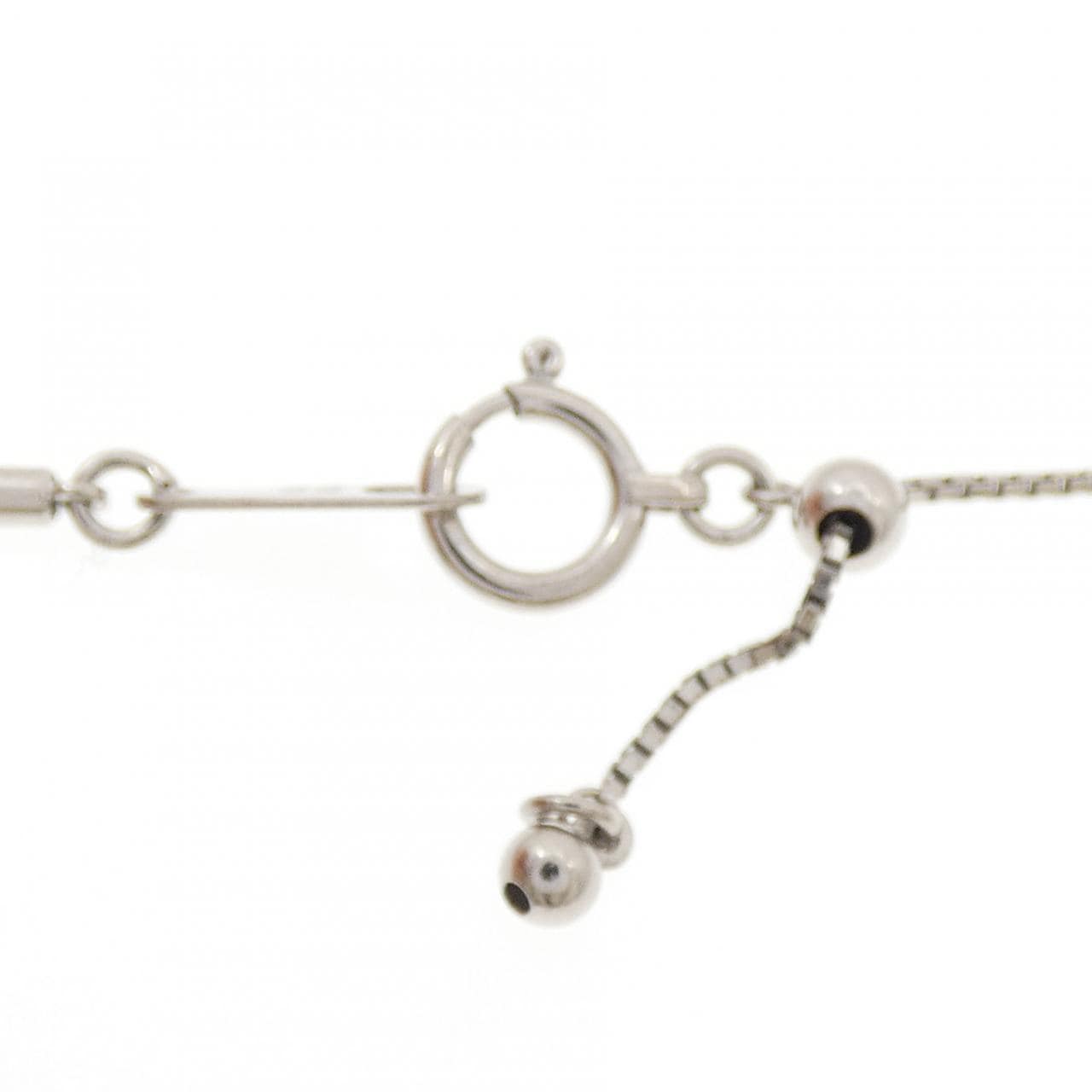 K18WG ルベライトトルマリン ネックレス 1.86CT