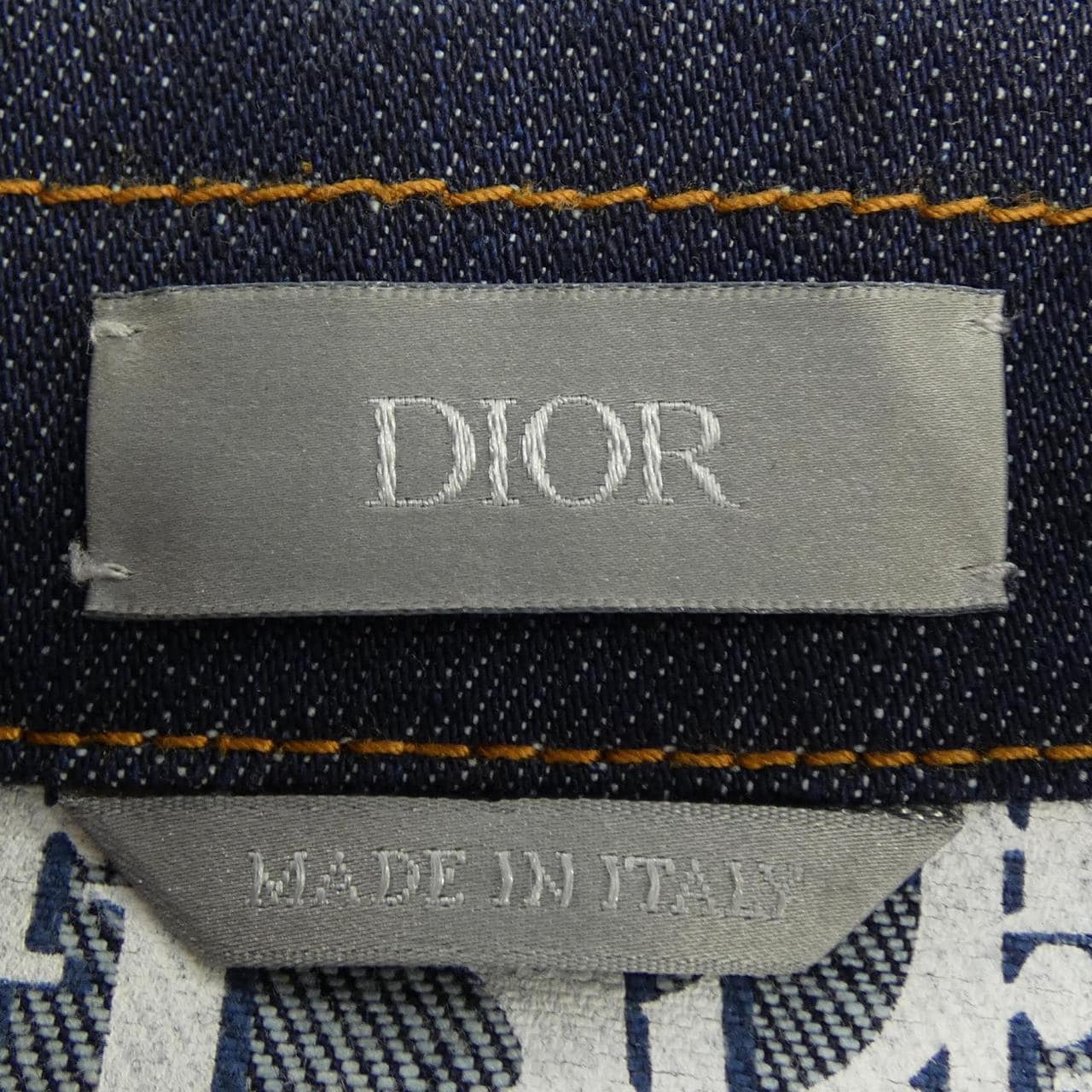 ディオール DIOR オブリーク OBLIQUE 013D482B226X デニムジャケット