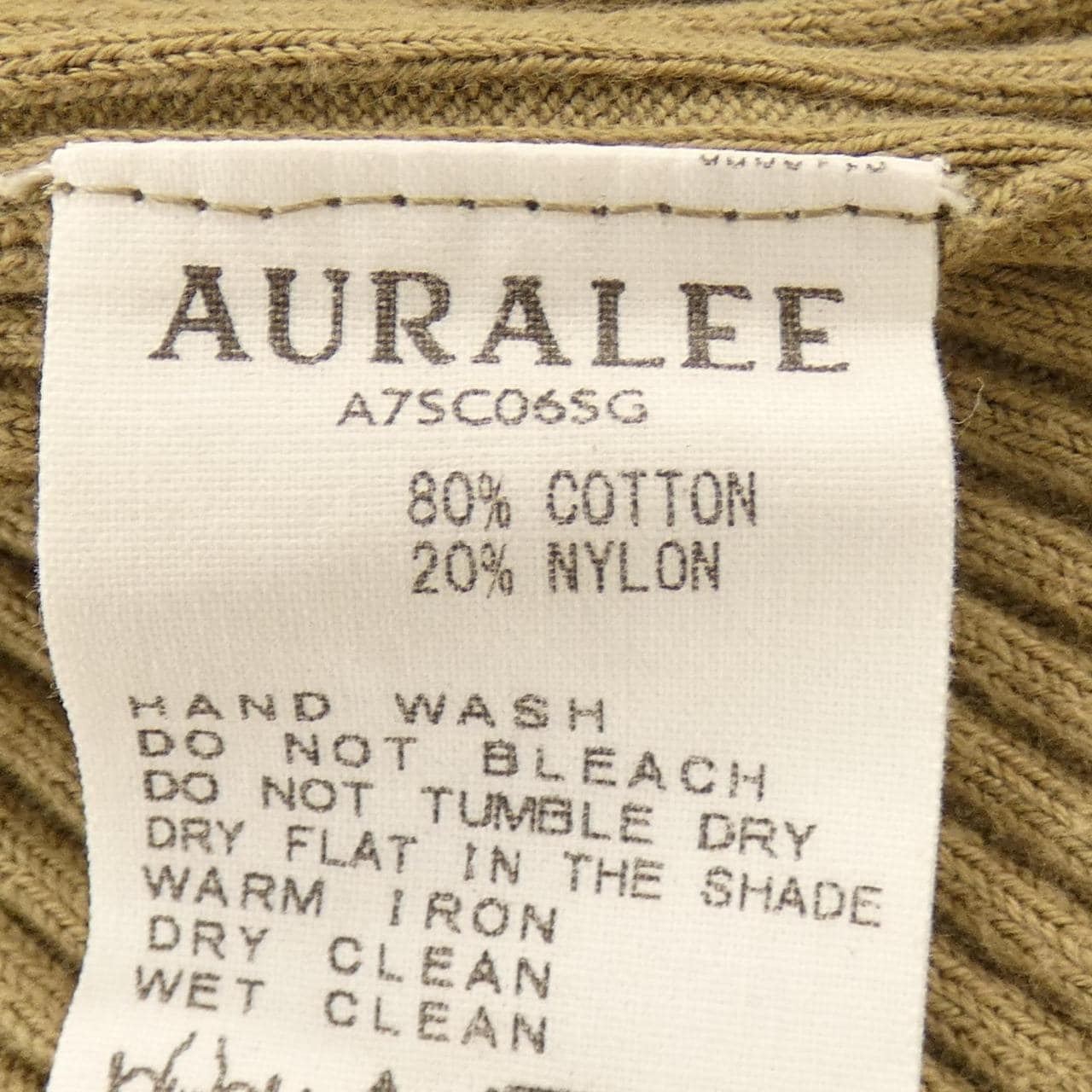 オーラリー AURALEE A7SC06SG トップス