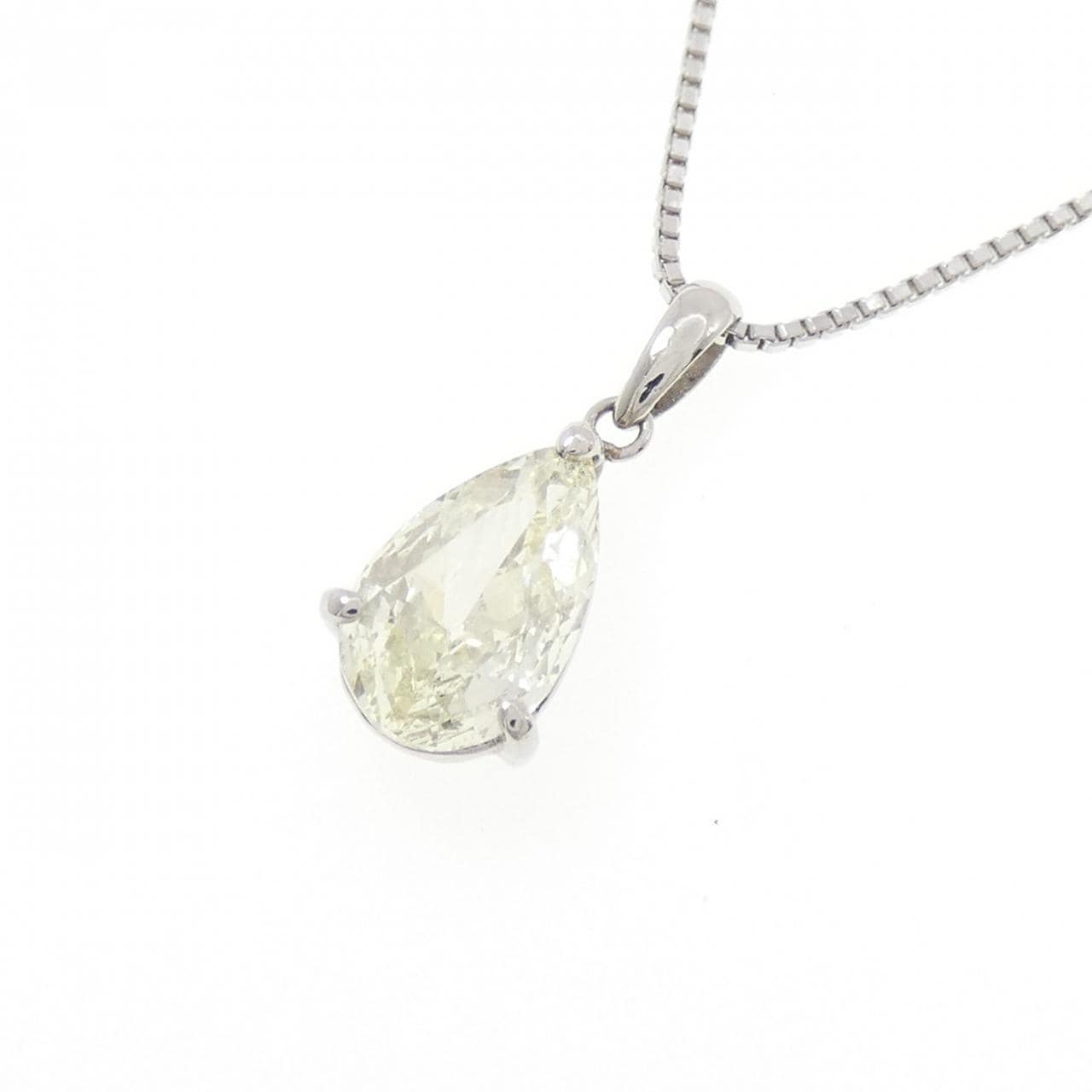 PT900/PT850 ダイヤモンド ネックレス 1.505CT