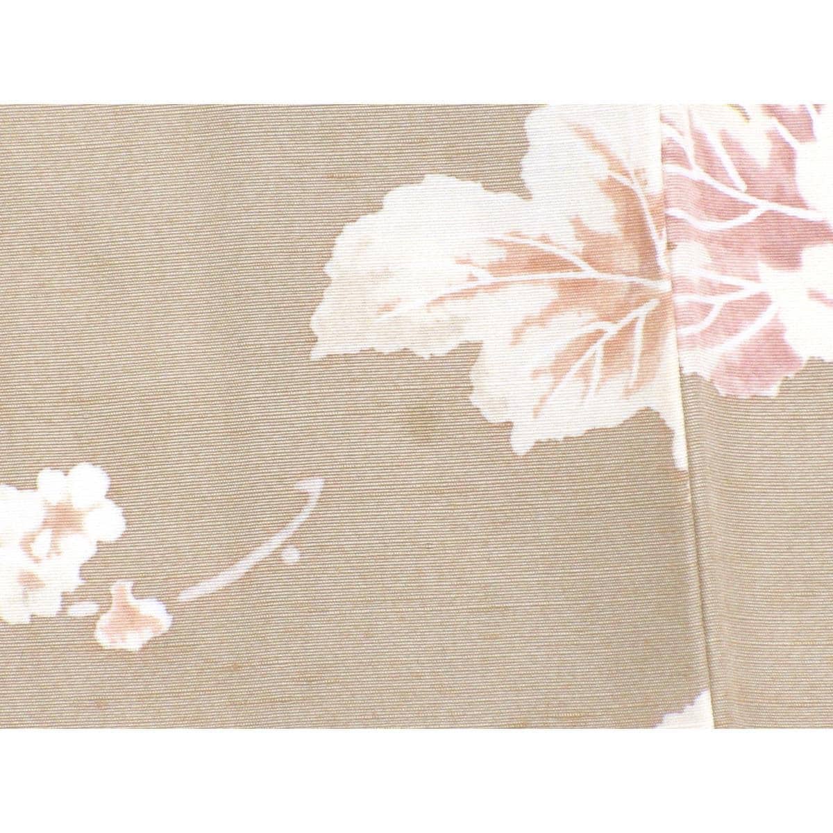 小紋　染紬　身幅Ｌ寸