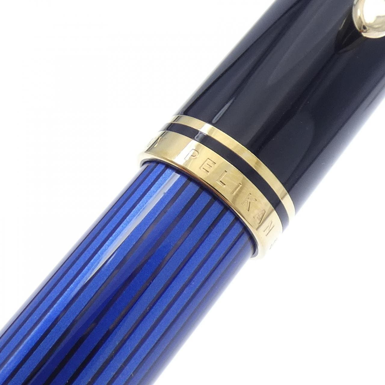 ペリカン スーベレーンM800ブルー縞 万年筆