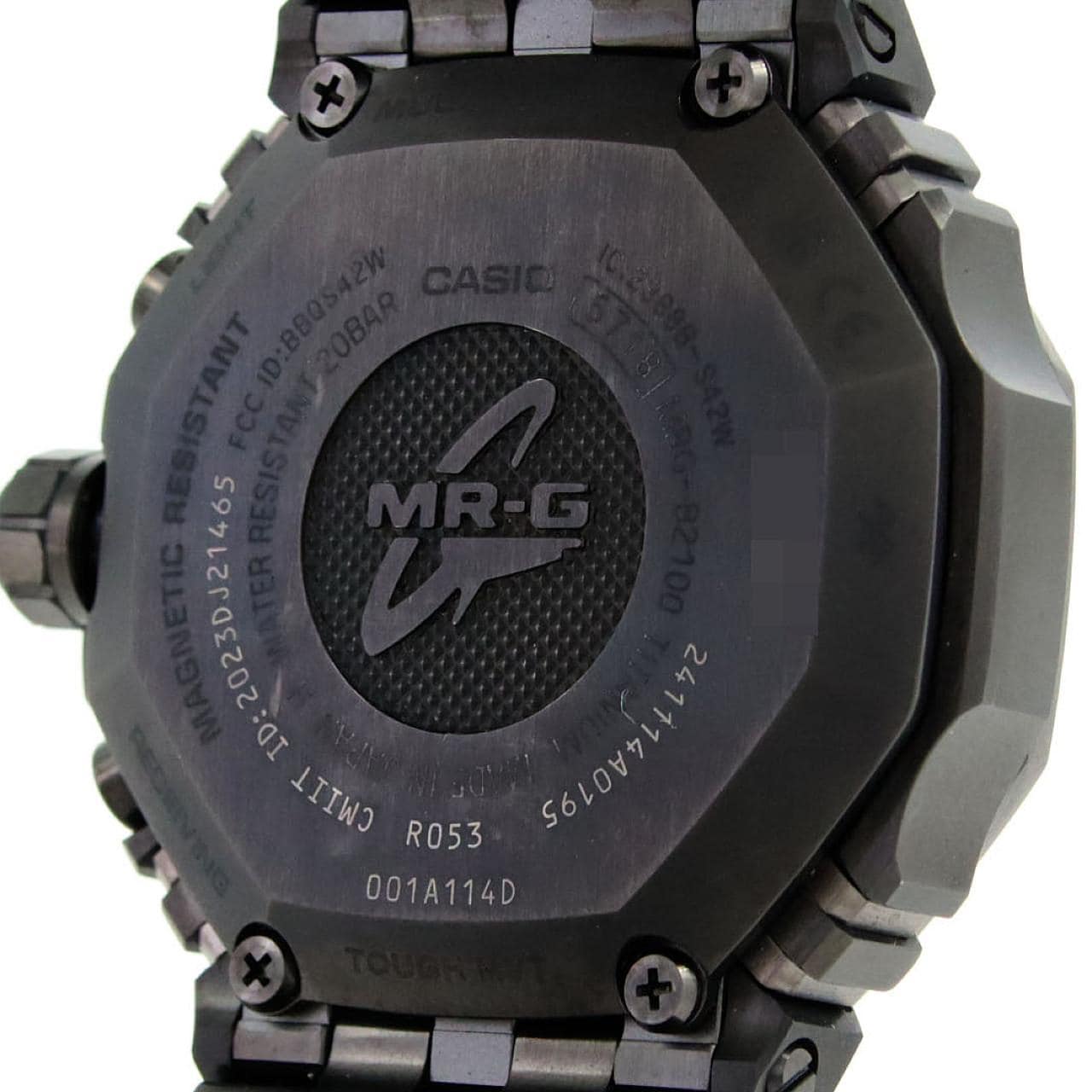 カシオ G-SHOCK･MR-G 電波時計 MRG-B2100B-1AJR TI ソーラークォーツ