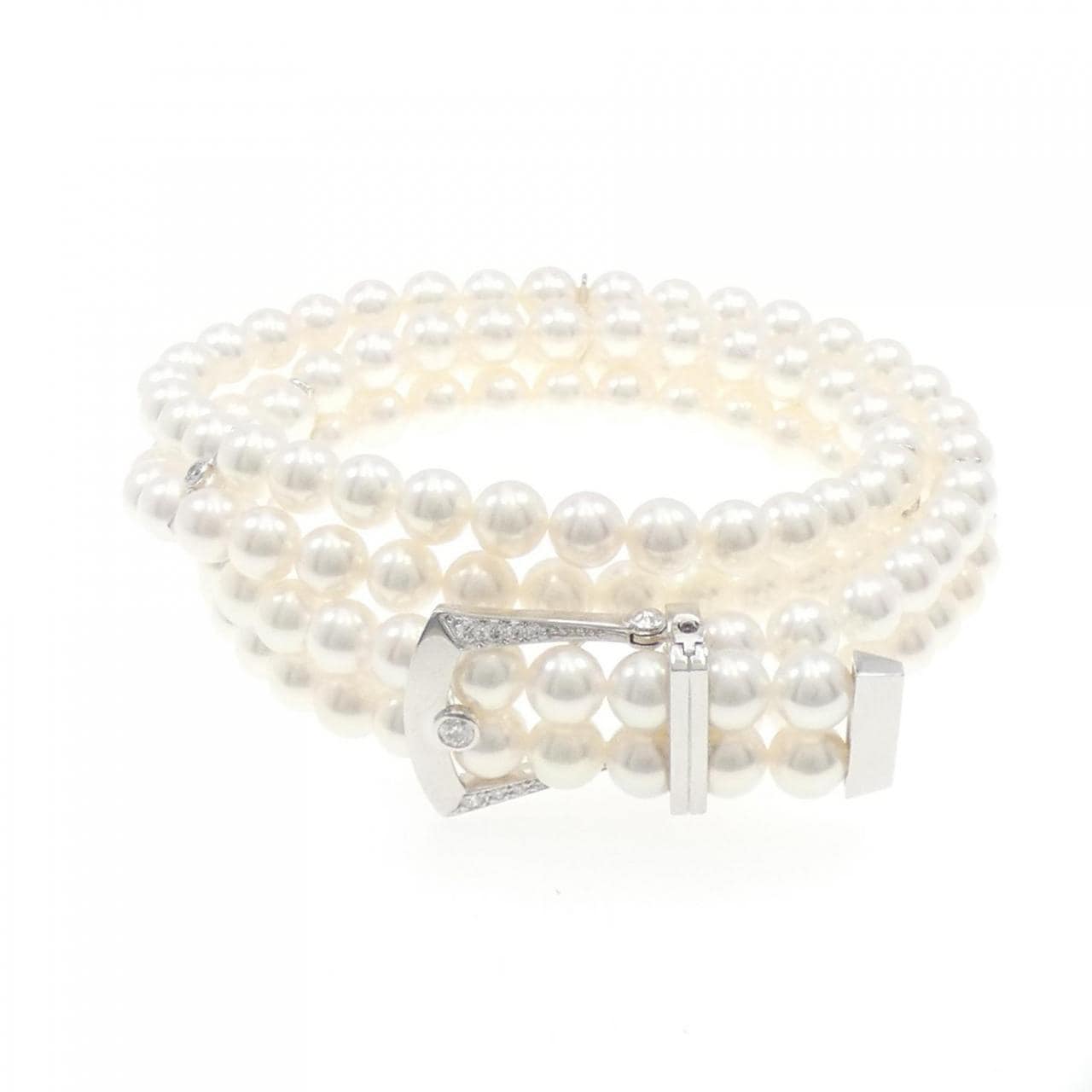 MIKIMOTO Akoya Pearl Bracelet 5.5-6mm