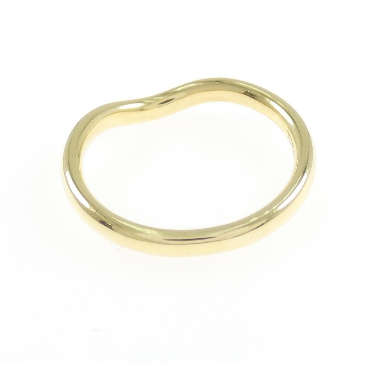 ティファニー カーブド リング