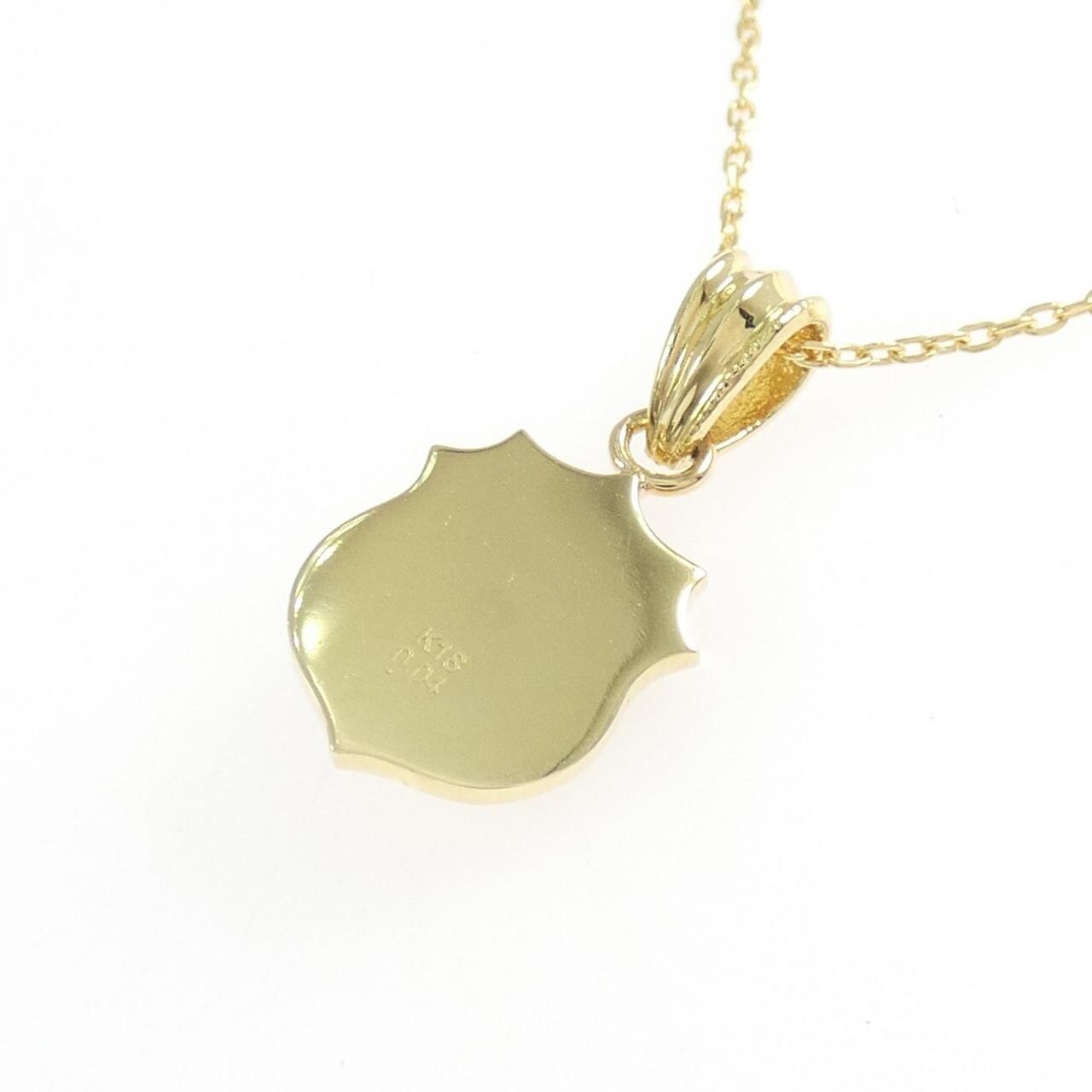 K18YG ダイヤモンド ネックレス 0.04CT