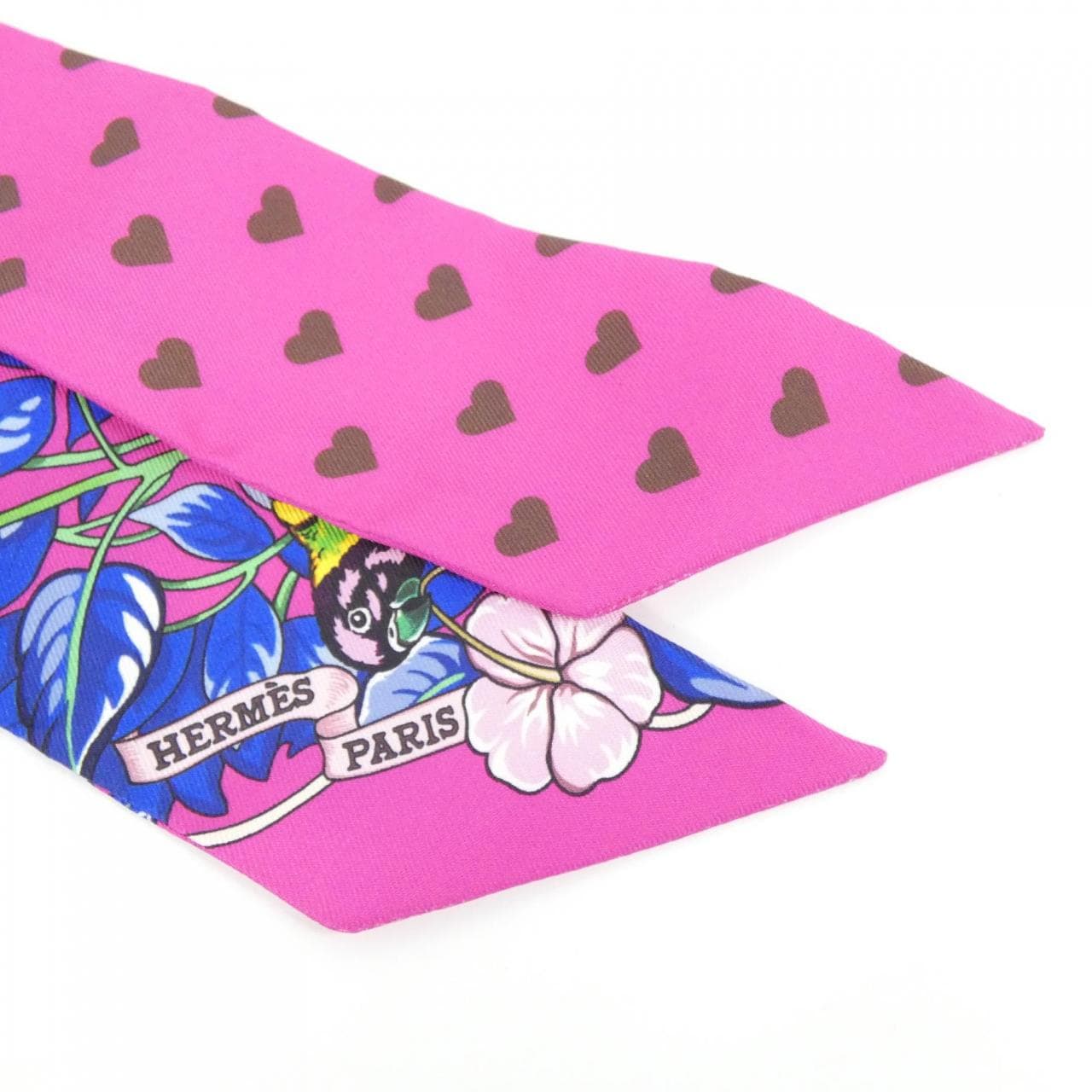 エルメス JUNGLE LOVE LOVE ツイリー 063513S スカーフ