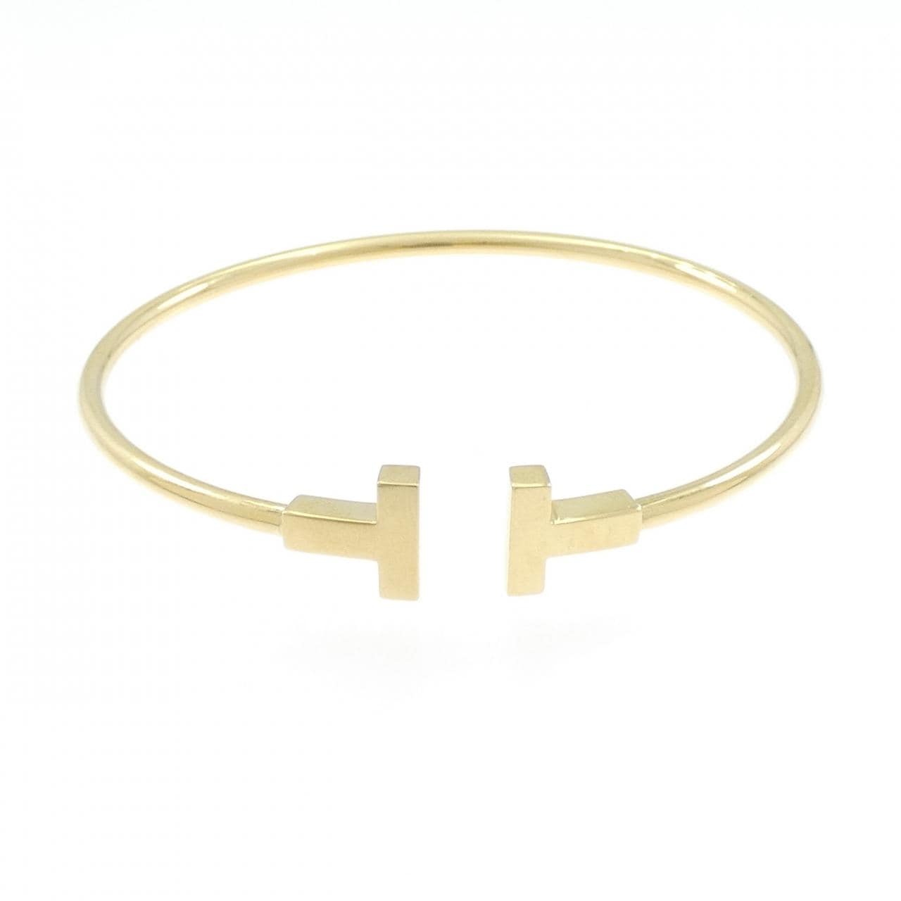 ティファニー Tナローワイヤー バングル