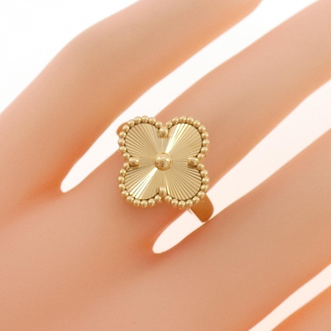 ヴァンクリーフ&アーペル ヴィンテージ アルハンブラ リング