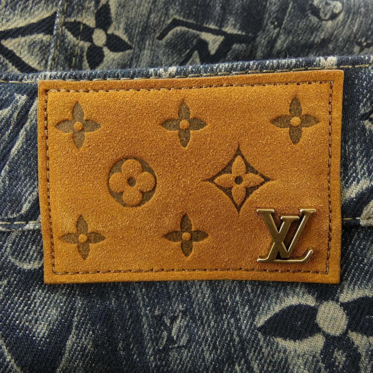LOUIS VUITTON Monogram Tailored Denim 長褲 HOD02WTC6 牛仔褲