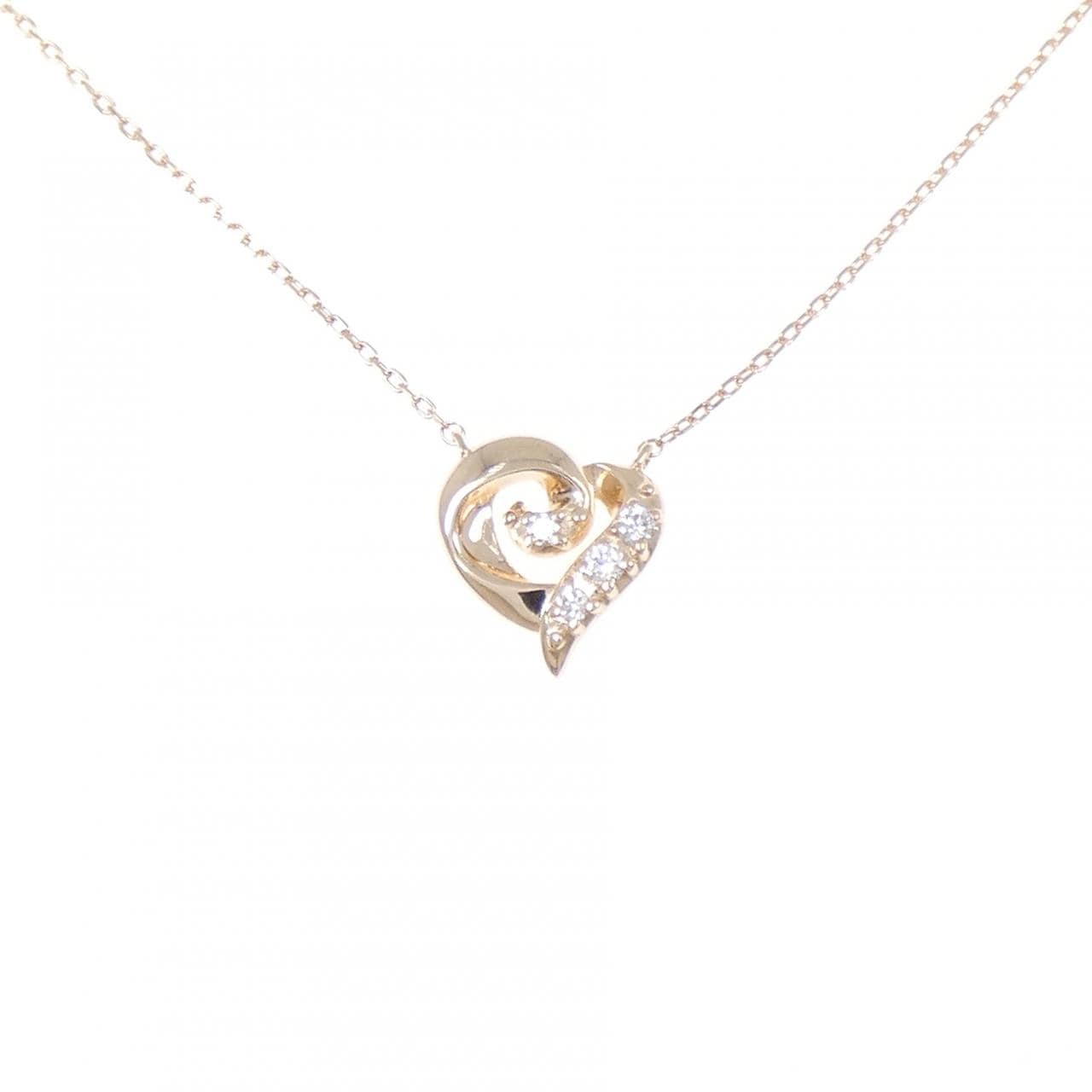 ヴァンドーム ハート ダイヤモンド ネックレス