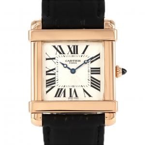 希少♪【国内発送★Cartier】カルティエ ミラー付きパース Cartier Ellipse（カルティエ エリプス）LM 18K無垢 Paris表記