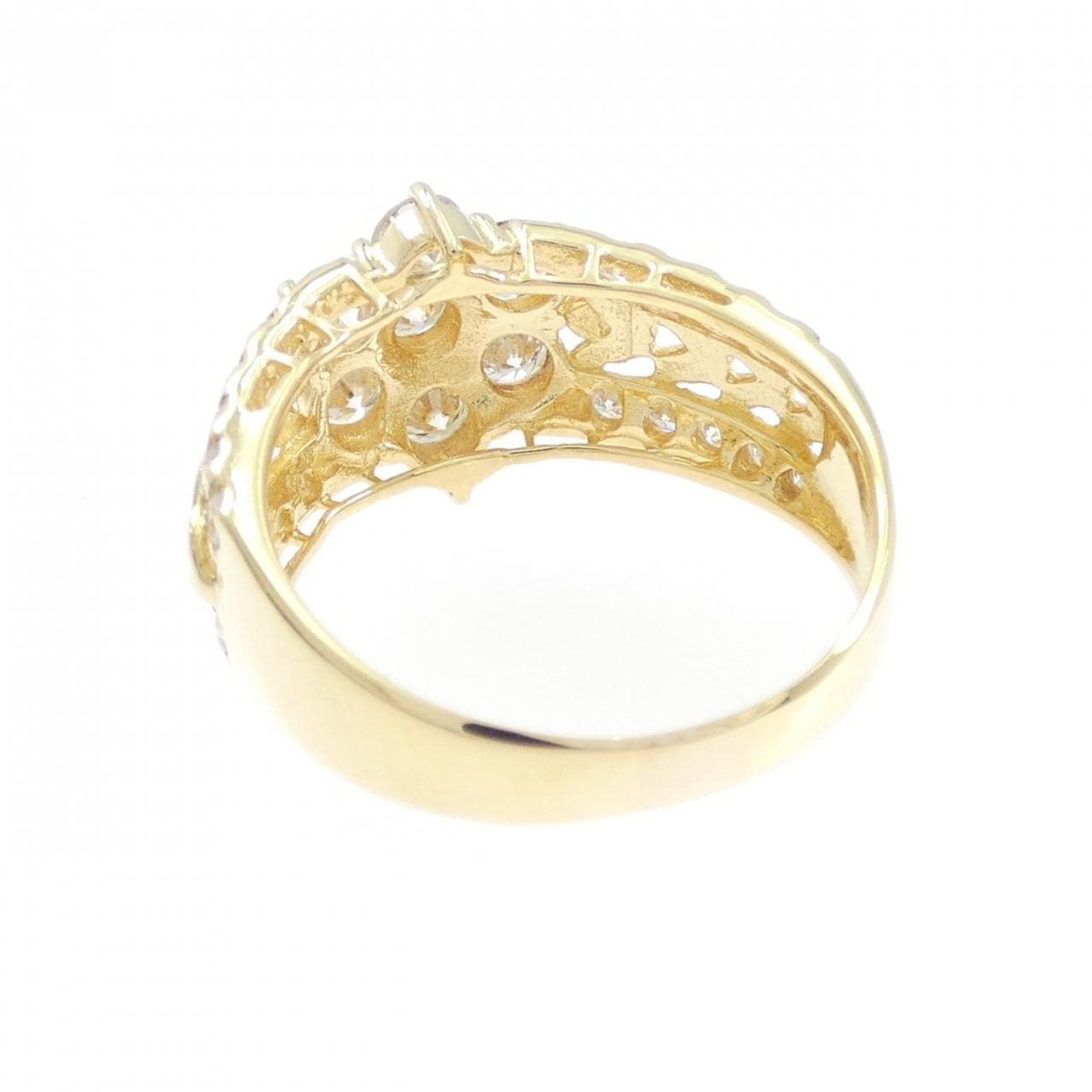 K18YG ダイヤモンド リング 1.00CT