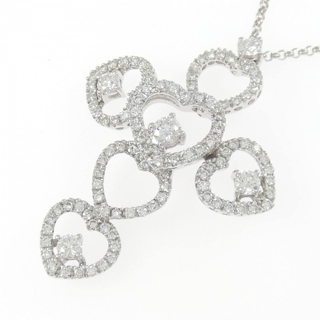 ポンテヴェキオ ダイヤモンド ネックレス 1.13CT