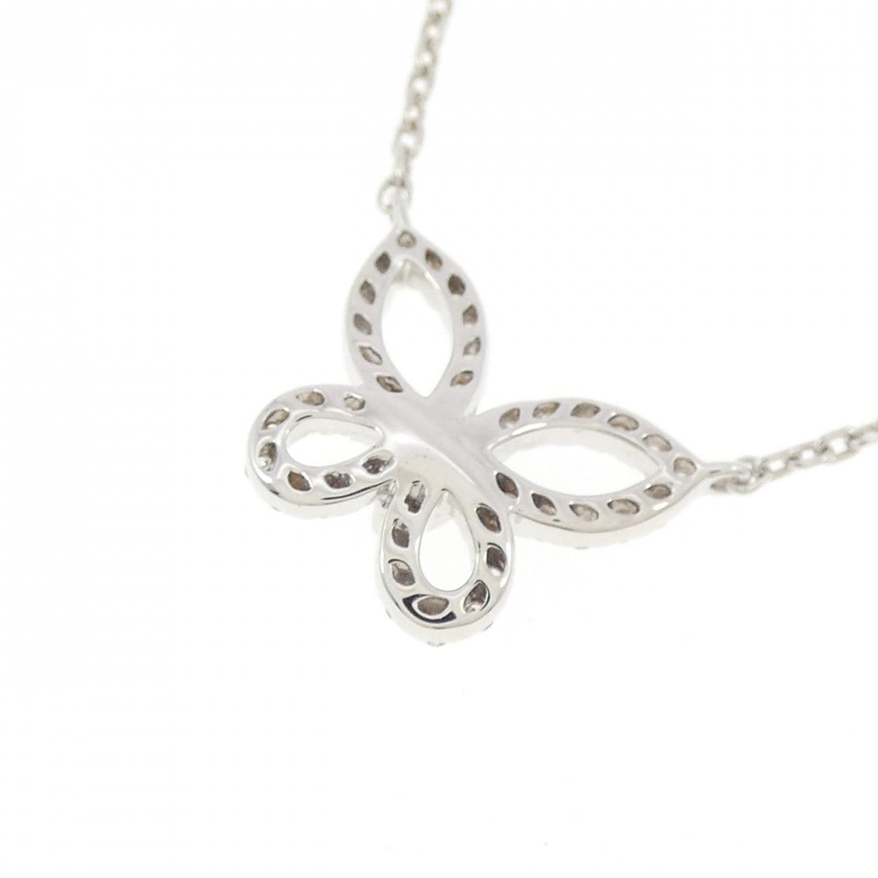 グラフ ミニ バタフライ シルエット ネックレス