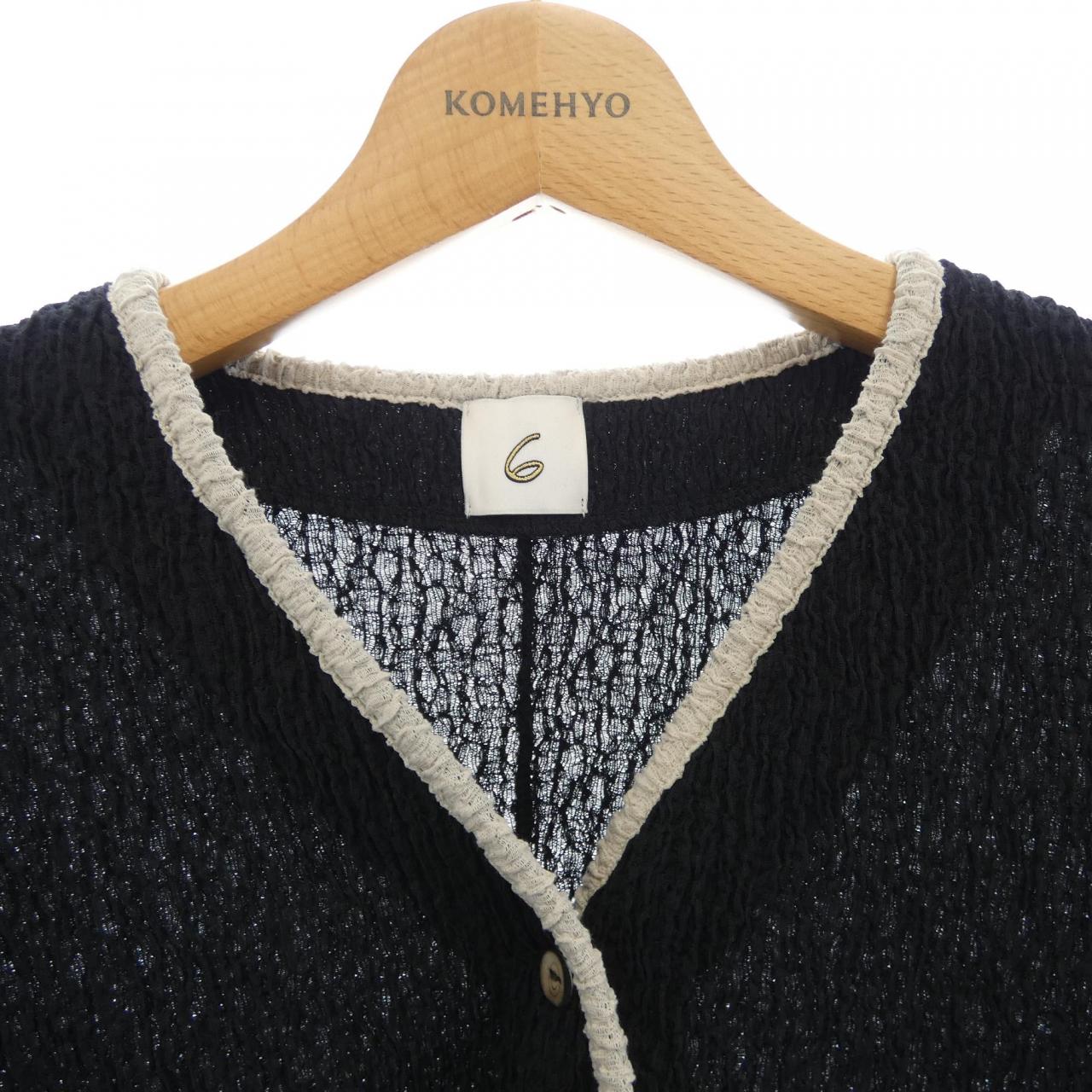 ロク 6ROKU カーディガン