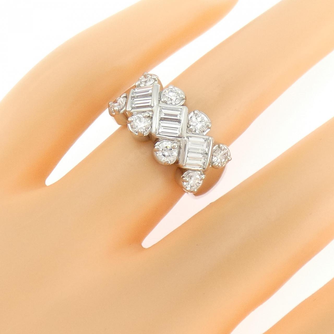 PT900 ダイヤモンド リング 1.568CT