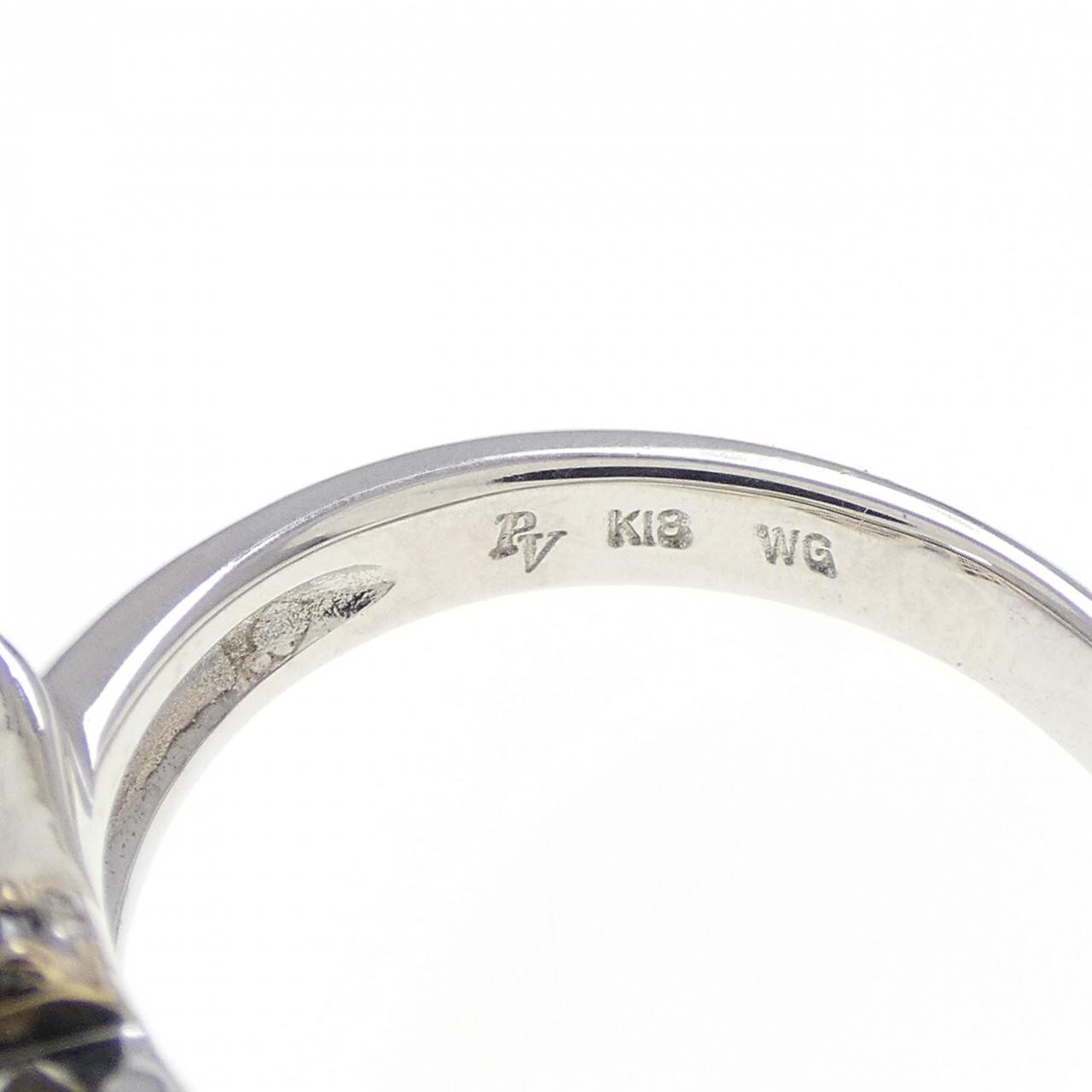 ポンテヴェキオ リボン ダイヤモンド リング 0.58CT