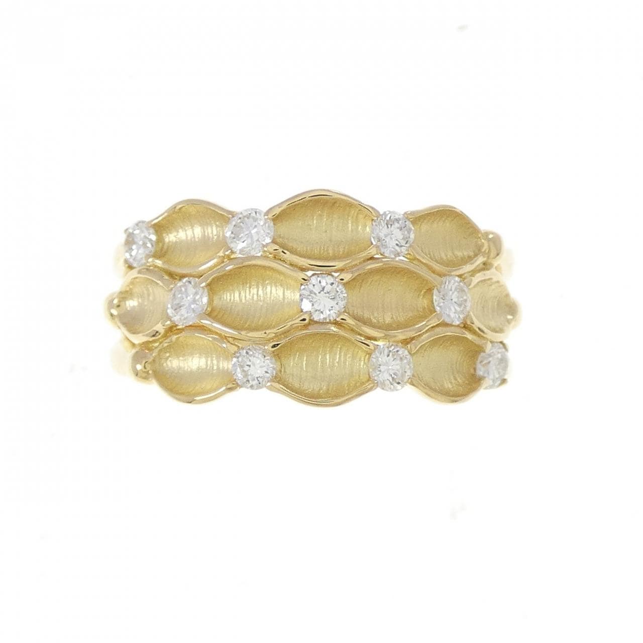 K18YG ダイヤモンド リング 0.30CT