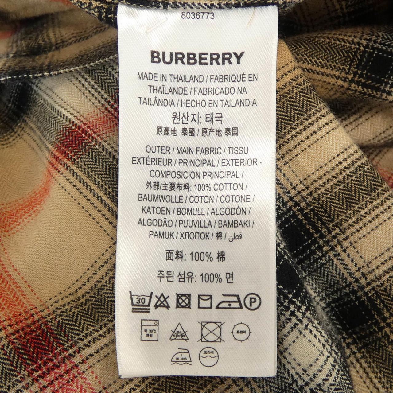 バーバリー BURBERRY 80367731 シャツ