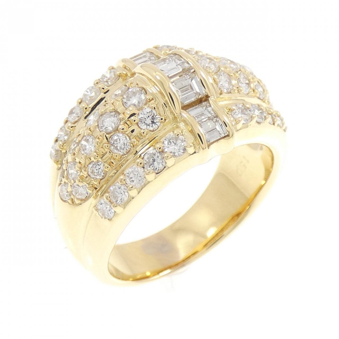 K18YG ダイヤモンド リング 1.50CT