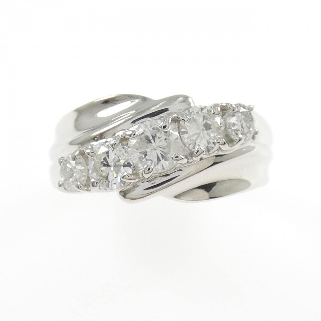 PT900 ダイヤモンド リング 1.01CT